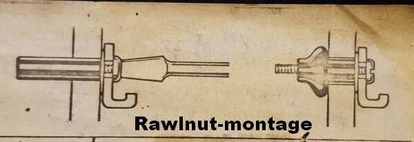 Rawlnut-montage